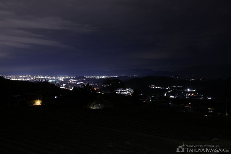 高天彦神社近くの夜景スポット写真（1）