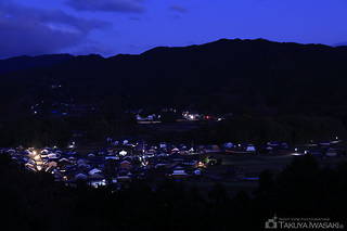 甘樫丘の夜景スポット写真（3）class=