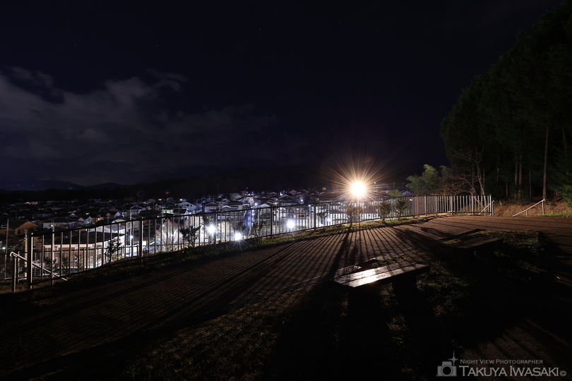 植山古墳公園の夜景スポット写真（4）