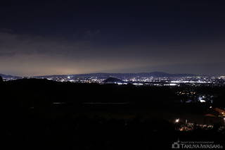 橿原市方面の夜景