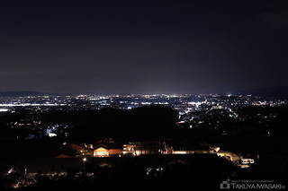 オーベルジュ・ド・ぷれざんす 桜井と桜井市の夜景