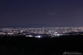 千提寺PA展望台の夜景スポット写真（4）class=