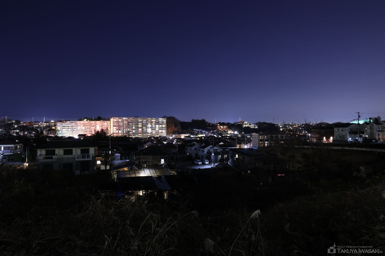 みなみ野栃谷戸西緑地の夜景スポット写真（1）