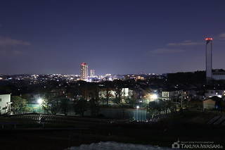 川島町の夜景スポット写真（1）class=