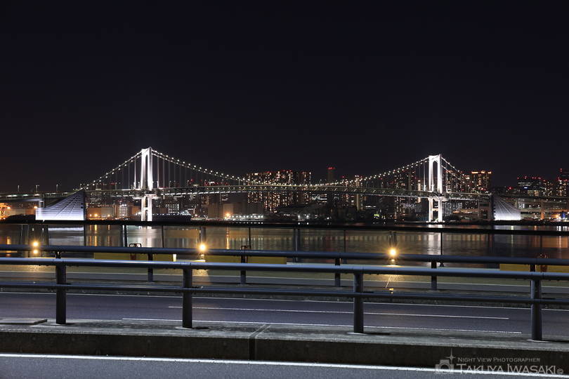 豊洲大橋（東側）の夜景スポット写真（6）