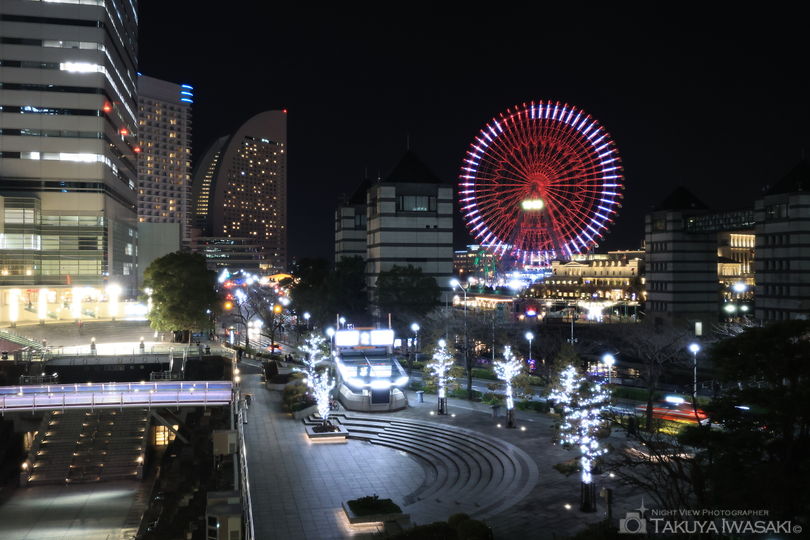 横浜ランドマークタワー３階の夜景スポット写真（3）