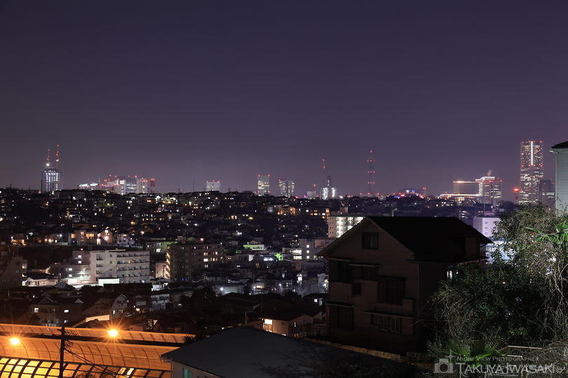 星川第二歩道橋の夜景スポット写真（4）
