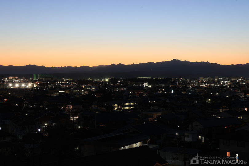 野山北・六道山公園の夜景スポット写真（3）