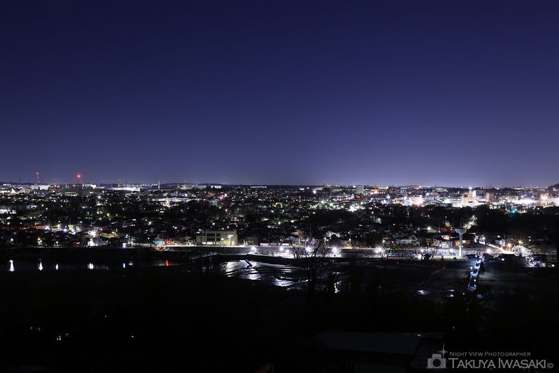 立川国際カントリークラブ付近の夜景スポット写真（4）
