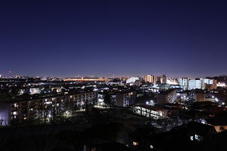 新坂西橋の夜景スポット写真（2）class=