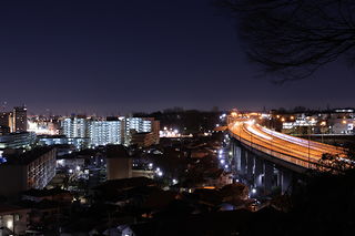 新坂西橋の夜景スポット写真（4）class=
