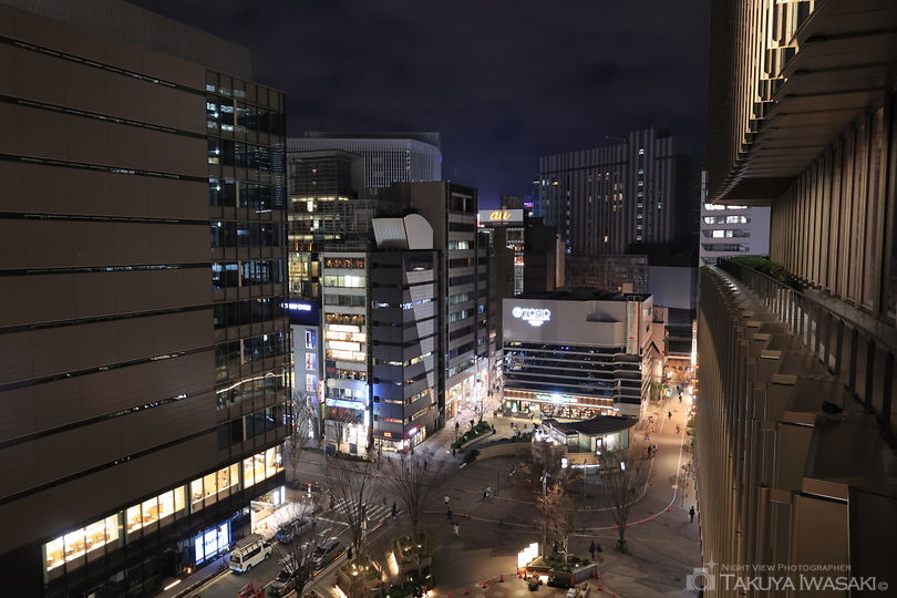 東京ミッドタウン日比谷 パークビューガーデンの夜景スポット写真（2）
