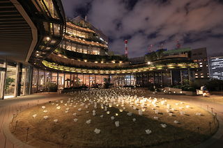 東京ミッドタウン日比谷 パークビューガーデンの夜景スポット写真（5）class=