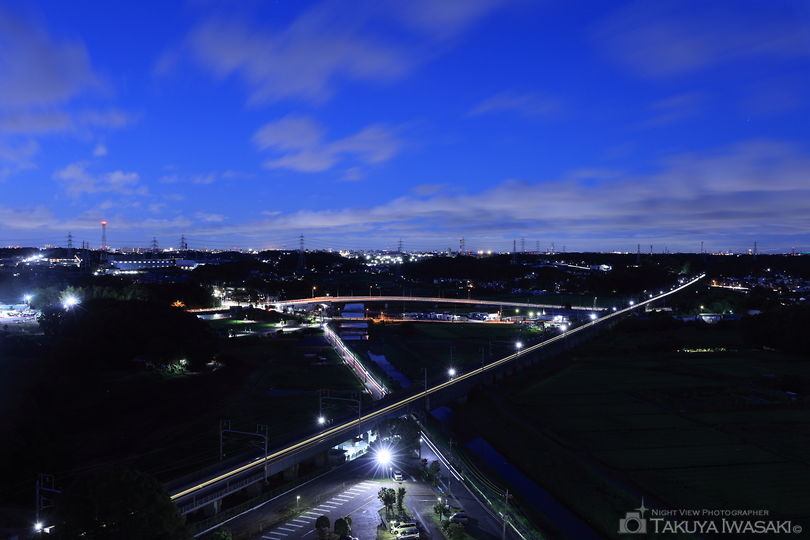 高座クリーンセンター環境プラザ 展望室の夜景スポット写真（3）