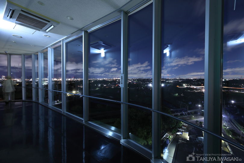 高座クリーンセンター環境プラザ 展望室の夜景スポット写真（6）