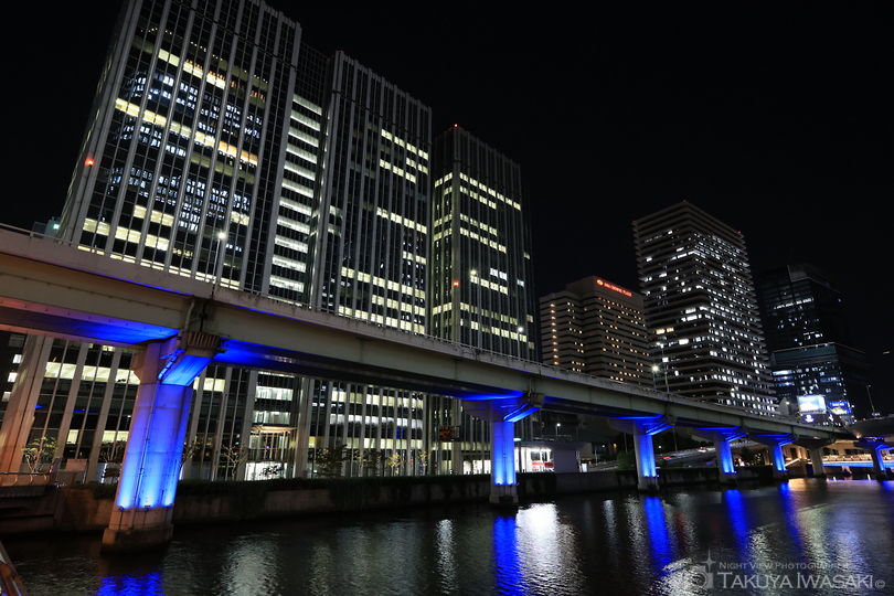 渡辺橋の夜景スポット写真（1）