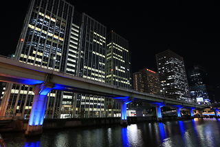 渡辺橋の夜景スポット写真（1）class=