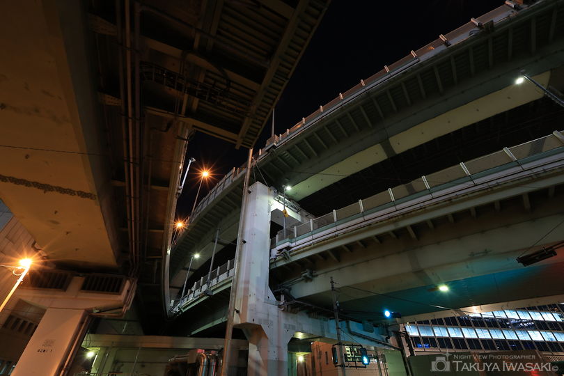 堂島浜通の夜景スポット写真（4）