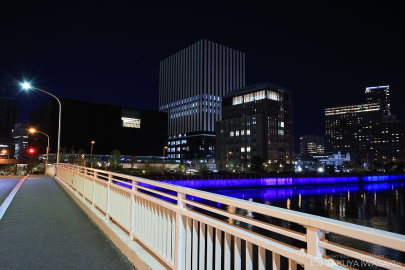 田簑橋の夜景スポット写真（5）