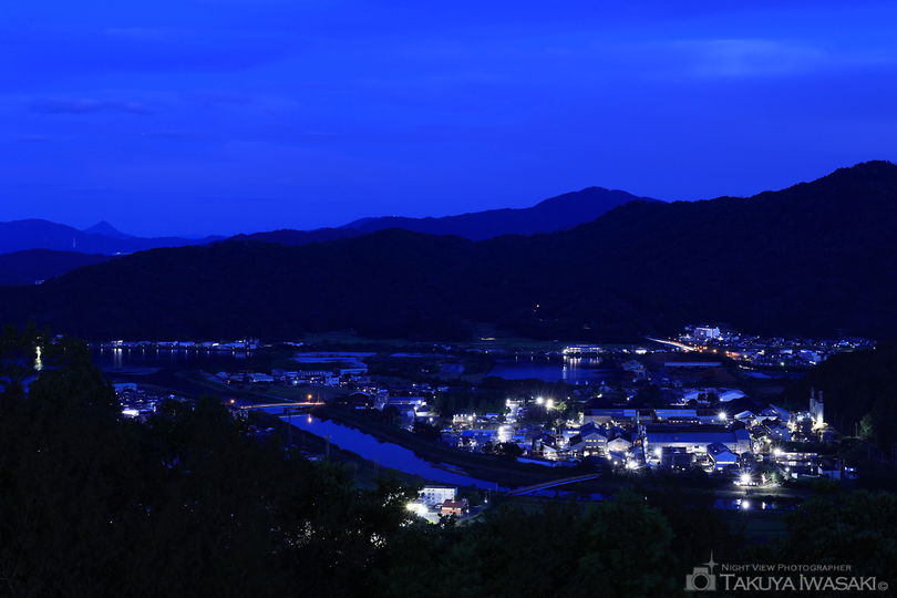 大内峠一字観公園の夜景スポット写真（3）