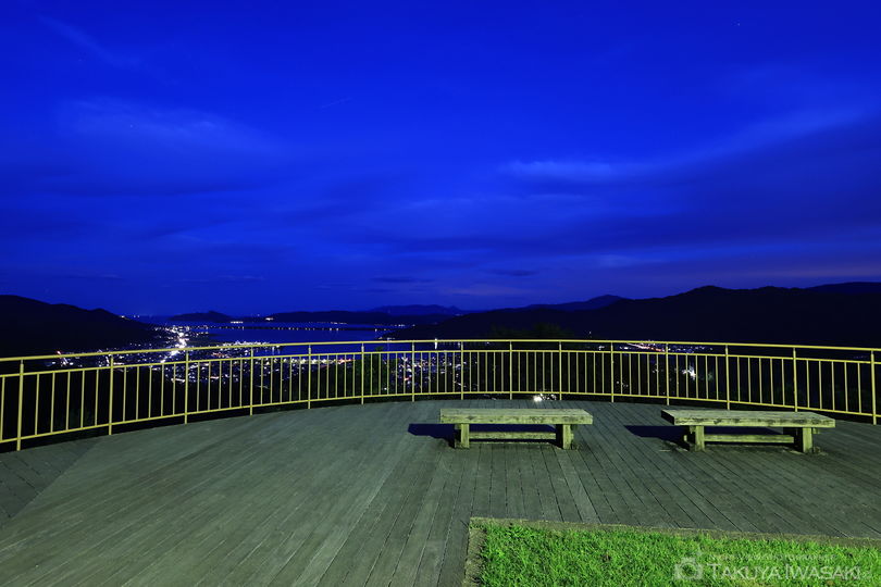 大内峠一字観公園の夜景スポット写真（4）