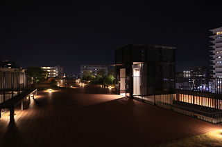ビエラ塚口　屋上庭園 ～四季の庭～の夜景スポット写真（6）class=