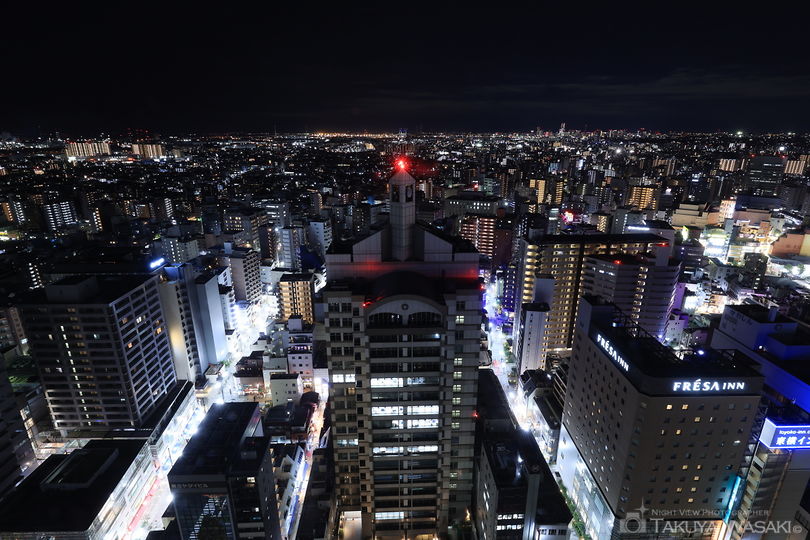 川崎市役所　展望ロビー・スカイデッキの夜景スポット写真（3）