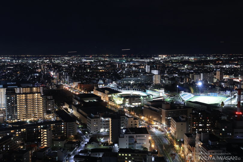 川崎市役所　展望ロビー・スカイデッキの夜景スポット写真（6）