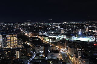 川崎市役所　展望ロビー・スカイデッキの夜景スポット写真（6）class=
