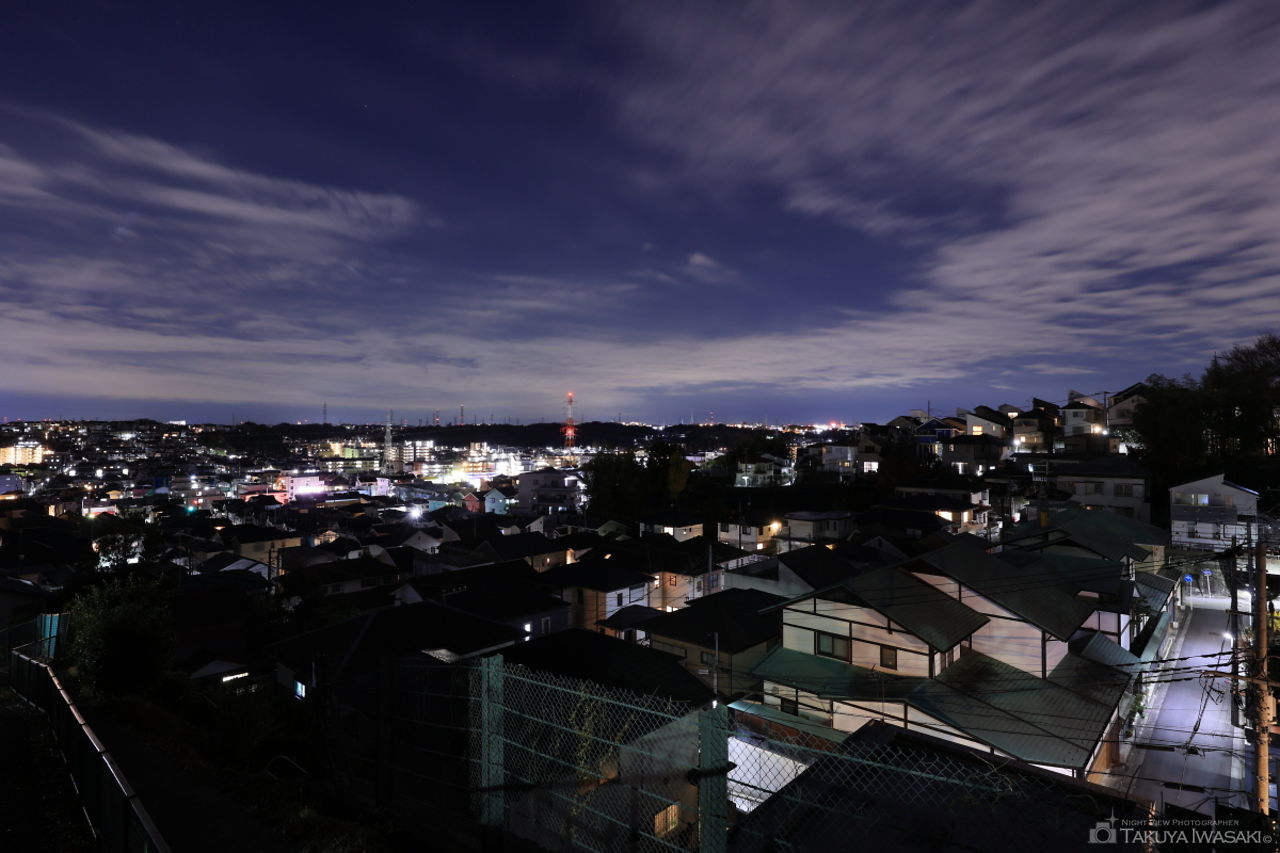 高田第五公園の夜景スポット写真（1）