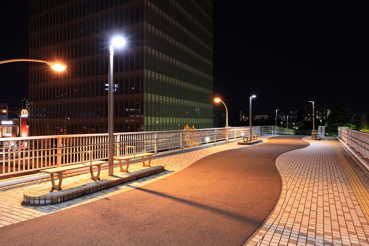あゆみ橋の夜景スポット写真（4）