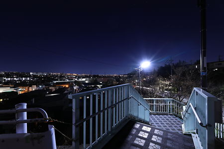 絹ヶ丘橋の夜景スポット写真（4）class=