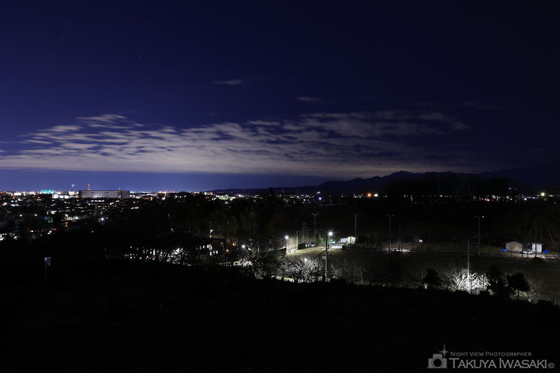 相原中央公園の夜景スポット写真（3）