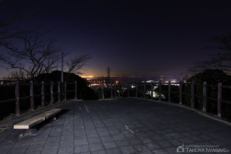 塚山公園 見晴台の夜景スポット写真（4）