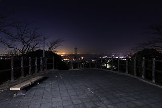 塚山公園 見晴台の夜景スポット写真（4）class=