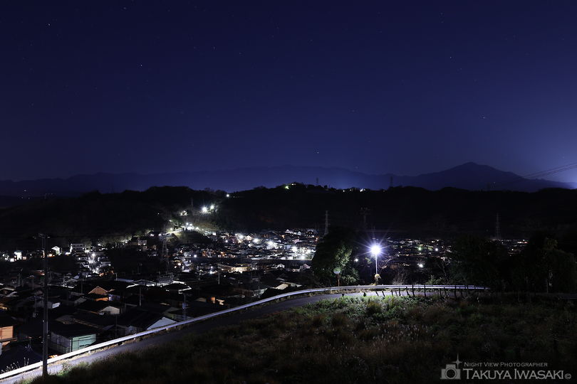 富士見が丘の夜景スポット写真（1）