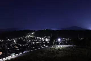 富士見が丘の夜景