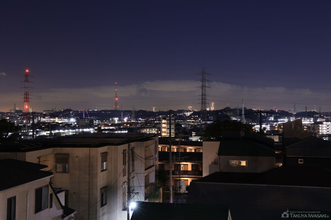 夢見ヶ崎公園の夜景スポット写真（3）