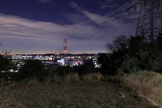新羽丘陵公園の夜景スポット写真（4）class=