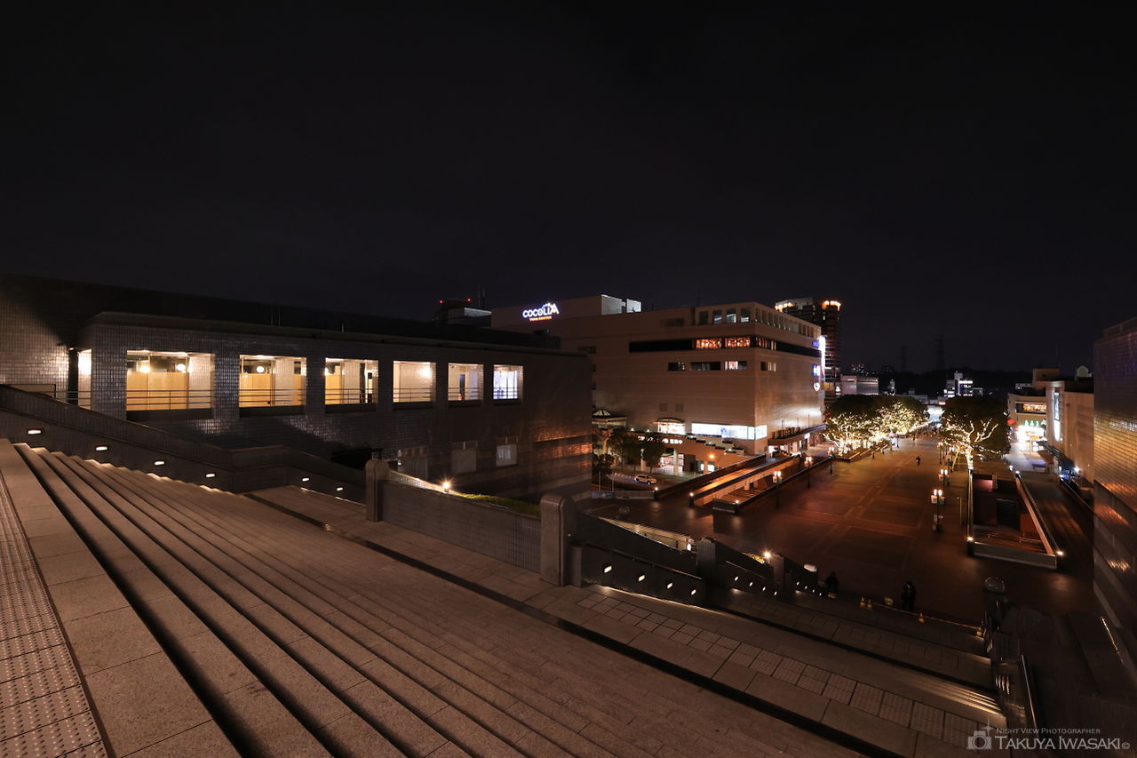 パルテノン多摩の夜景スポット写真（3）