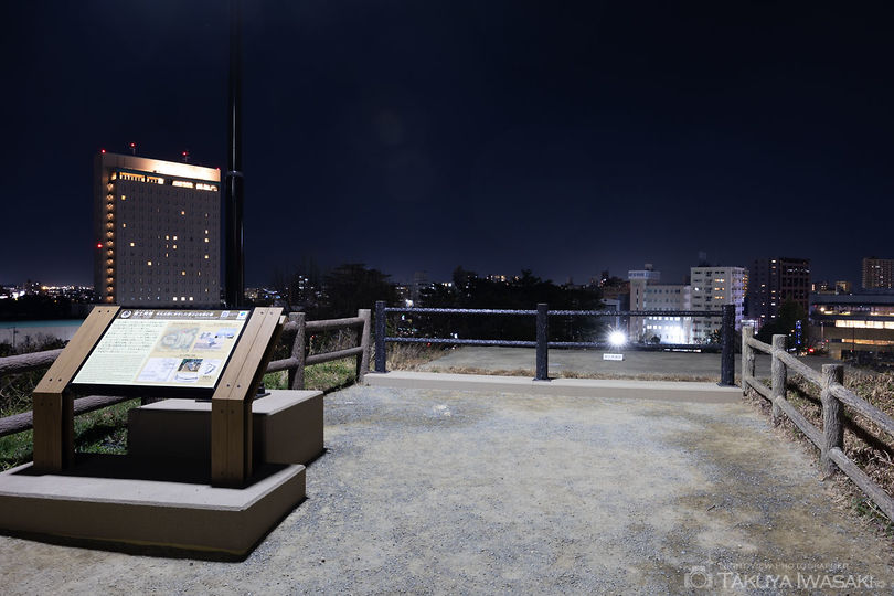 浜松城公園 富士見櫓の夜景スポット写真（3）