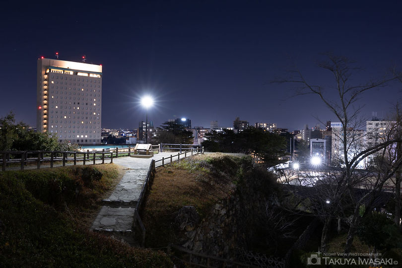 浜松城公園 富士見櫓の夜景スポット写真（5）