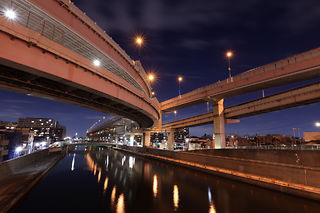 新水戸橋の夜景スポット写真（1）class=