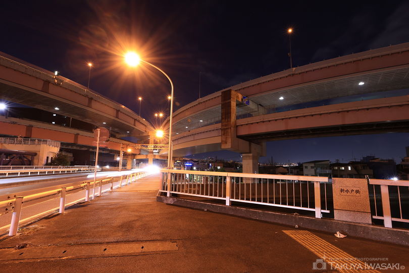 新水戸橋の夜景スポット写真（6）