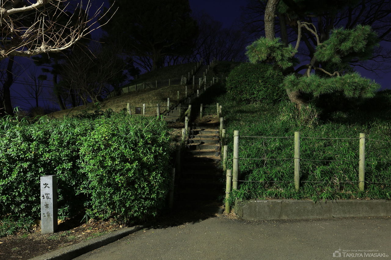 野毛大塚古墳の夜景スポット写真（5）