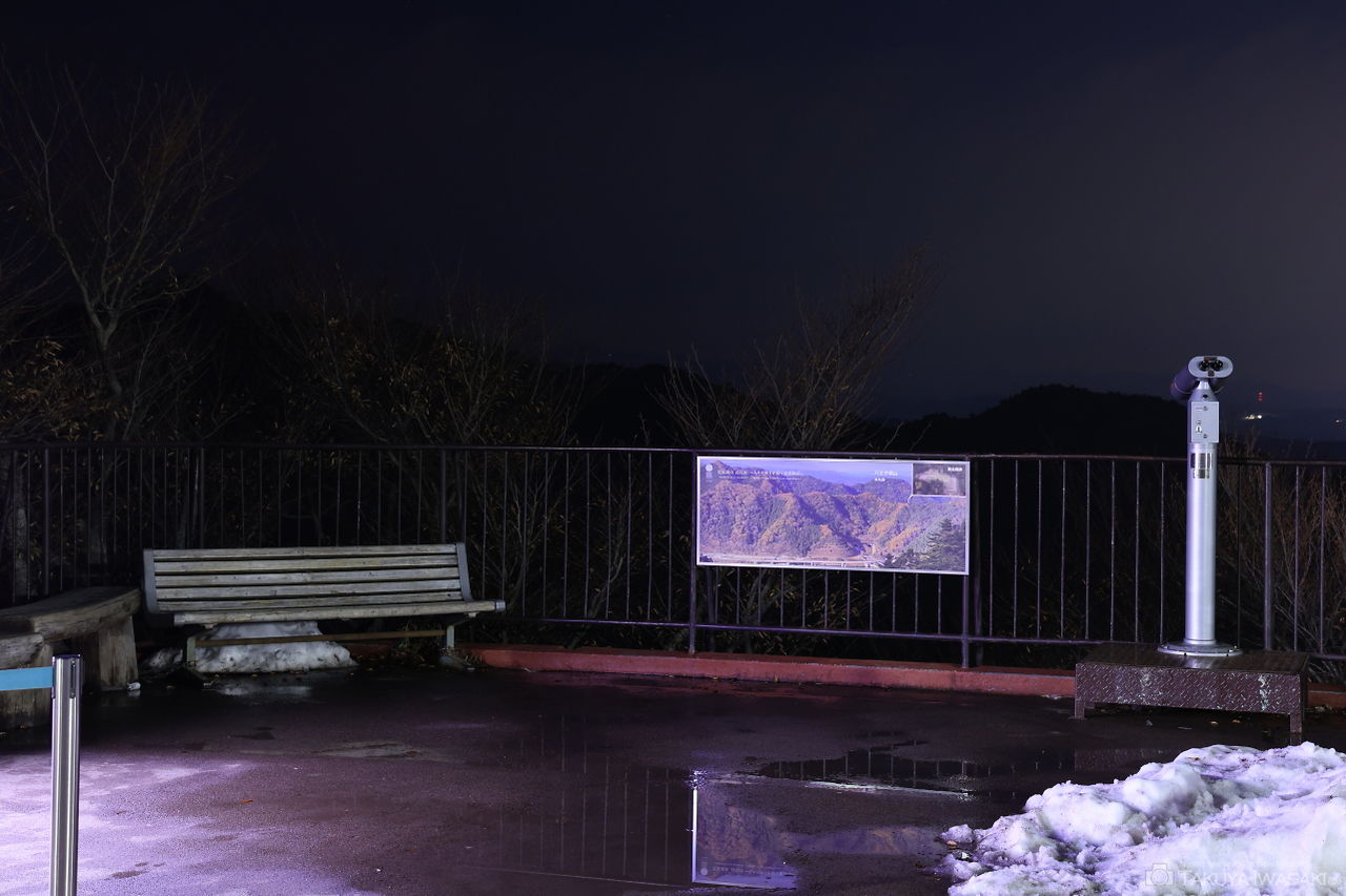 高尾山駅の夜景スポット写真（2）