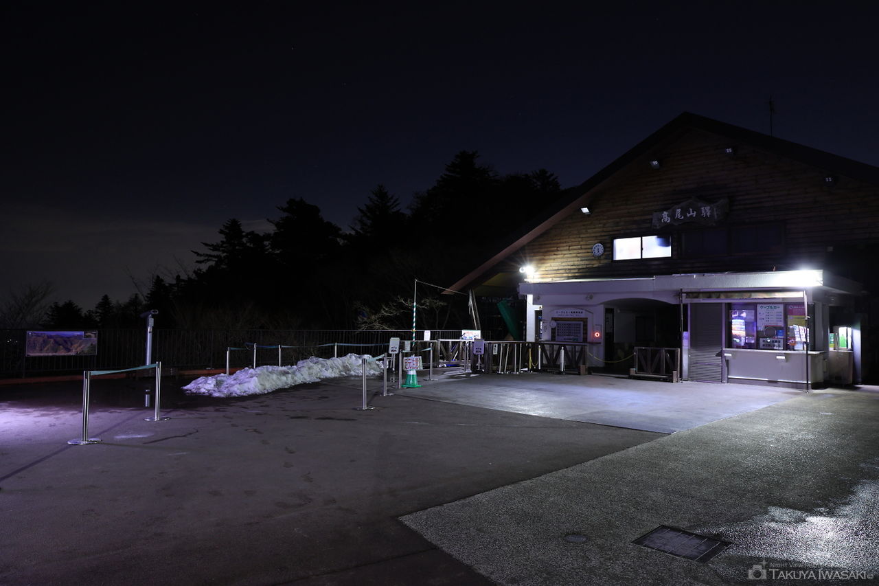高尾山駅の夜景スポット写真（3）
