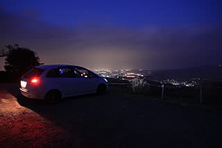 三ヶ根山スカイラインの夜景スポット一覧
